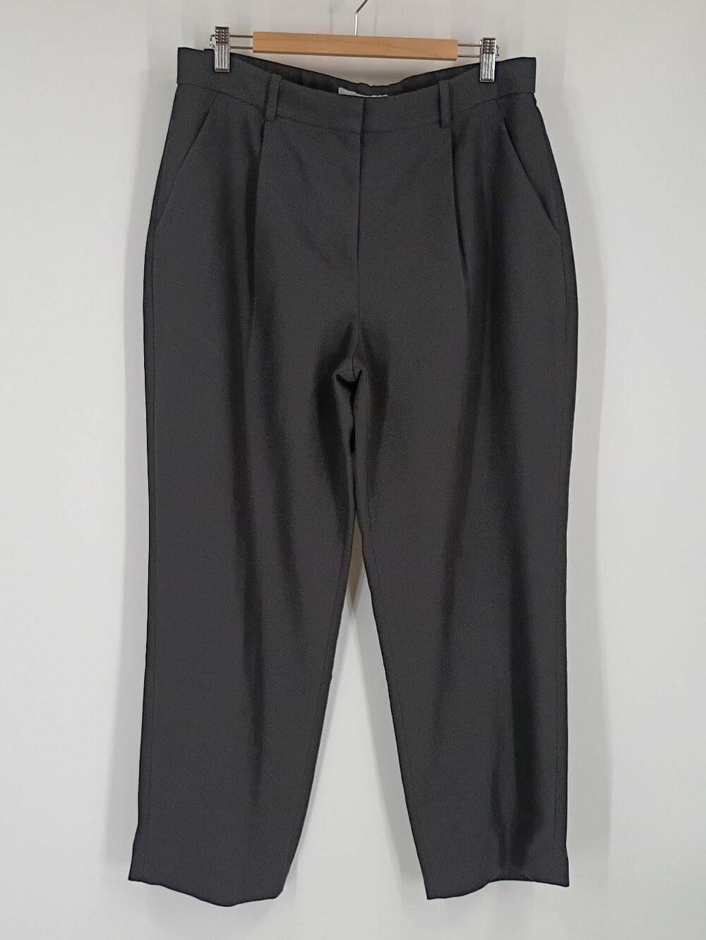 Abercrombie & Fitch Pleated High Waist Trousers